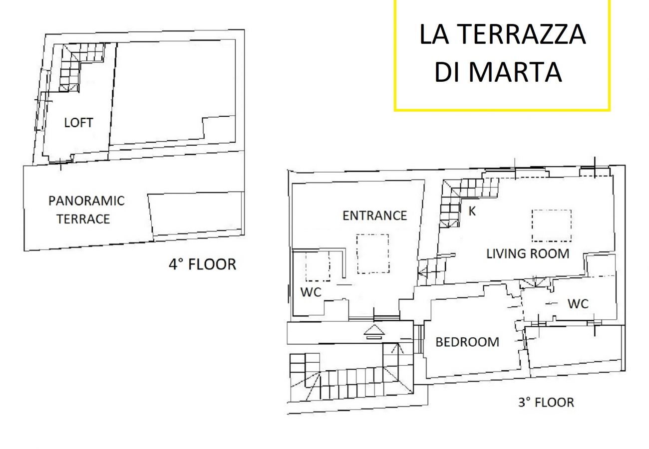 Appartamento a Varenna - La terrazza di Marta Appartamento a Varenna - La terrazza di Marta