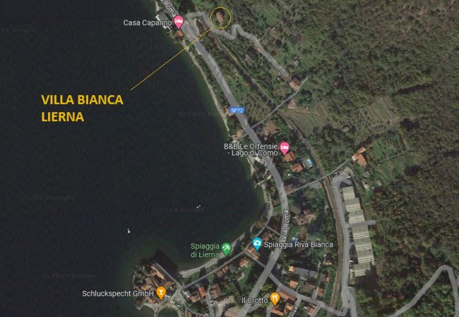 Villa in Varenna - Villa Bianca Lierna Villa in Varenna - Villa Bianca Lierna