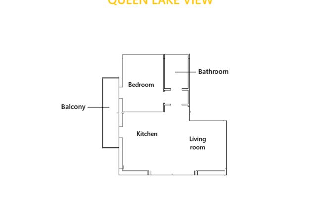 Apartment in Perledo - Queen Lake View Apartment in Perledo - Queen Lake View